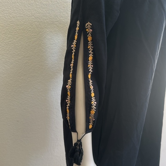 Madewell Embroidered Slit Sleeve Dress - Picture 7 of 11